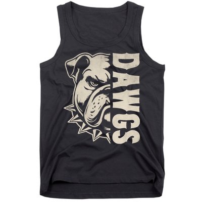 Bulldogs Name Personalized Bulldogs Cute Tank Top