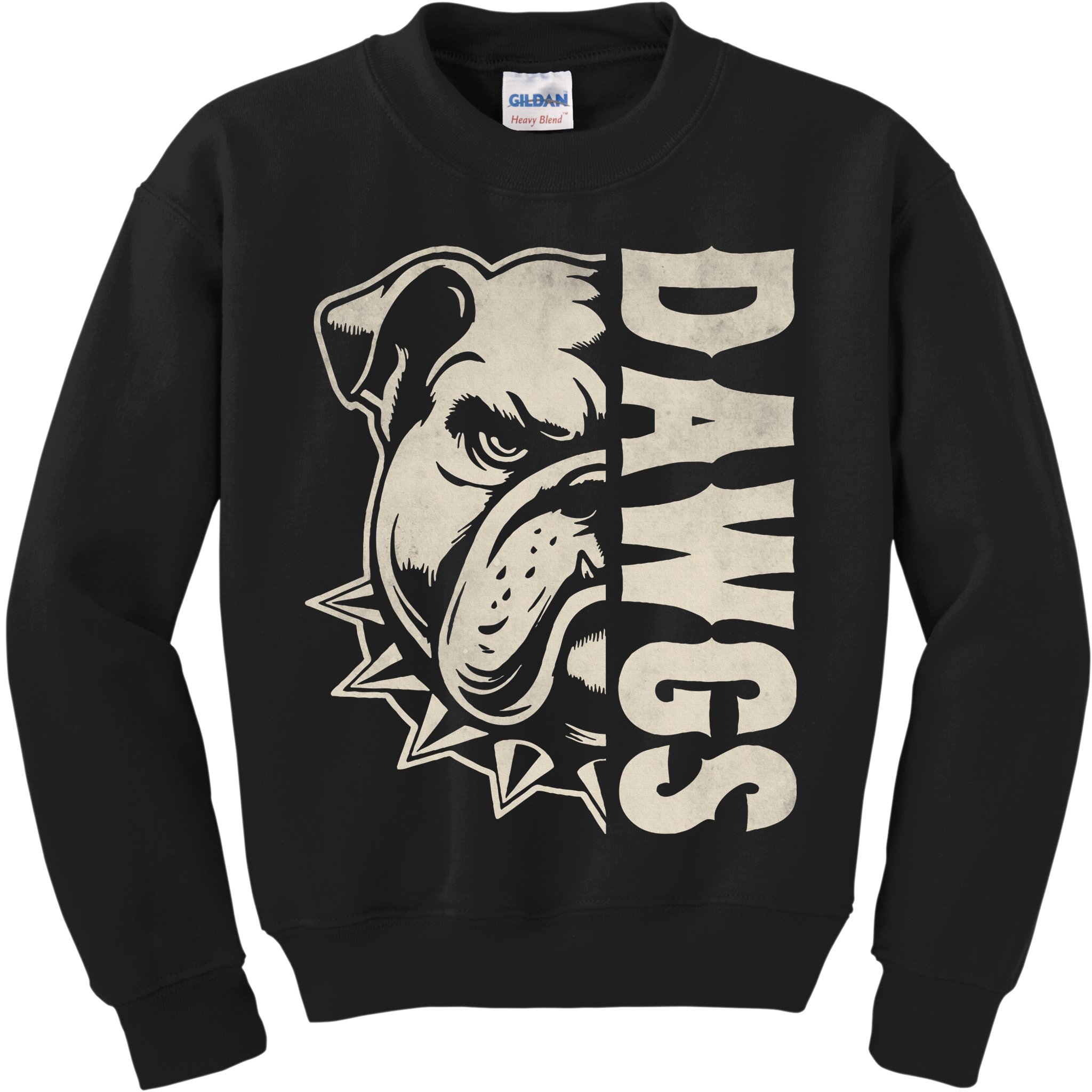 Bulldogs Name Personalized Bulldogs Cute Kids Sweatshirt