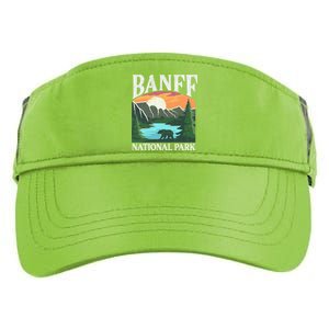 Banff National Park Lake Louise Rocky Mountains Canada Gift Adult Drive Performance Visor