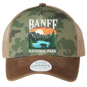 Banff National Park Lake Louise Rocky Mountains Canada Gift Legacy Tie Dye Trucker Hat