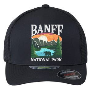 Banff National Park Lake Louise Rocky Mountains Canada Gift Flexfit Unipanel Trucker Cap