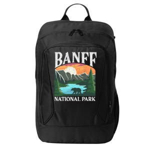 Banff National Park Lake Louise Rocky Mountains Canada Gift City Backpack