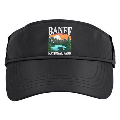 Banff National Park Lake Louise Rocky Mountains Canada Gift Adult Drive Performance Visor