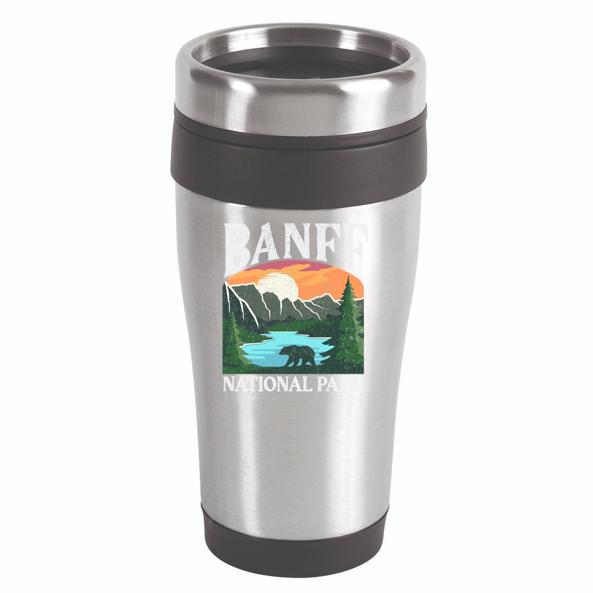 Banff National Park Lake Louise Rocky Mountains Canada Gift 16oz Travel Tumbler