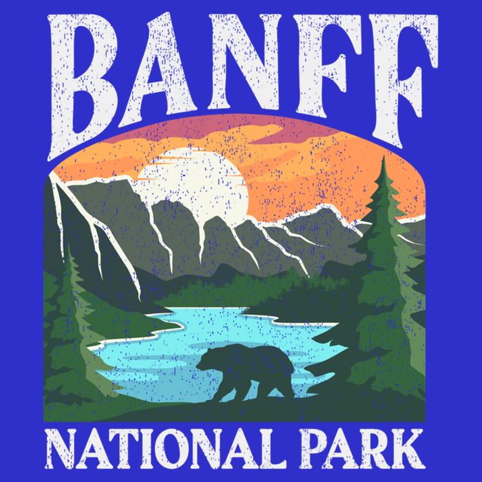 Banff National Park Lake Louise Rocky Mountains Canada Gift Button