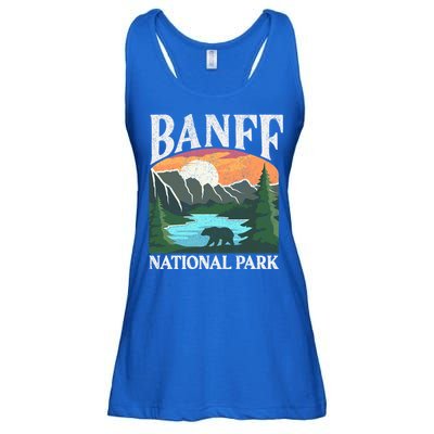 Banff National Park Lake Louise Rocky Mountains Canada Gift Ladies Essential Flowy Tank