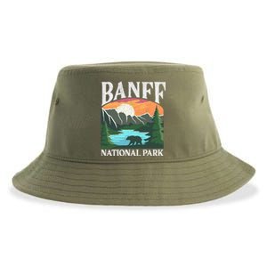 Banff National Park Lake Louise Rocky Mountains Canada Gift Sustainable Bucket Hat