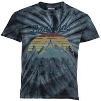 BADLANDS NATIONAL PARK SD Vintage Sunset Love Hiking Camping Kids Tie-Dye T-Shirt