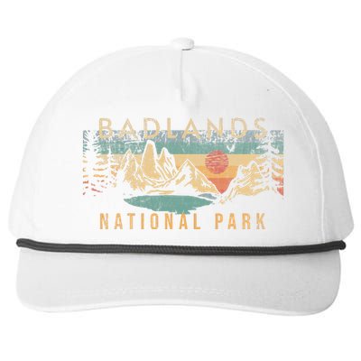 Badlands National Park Snapback Five-Panel Rope Hat