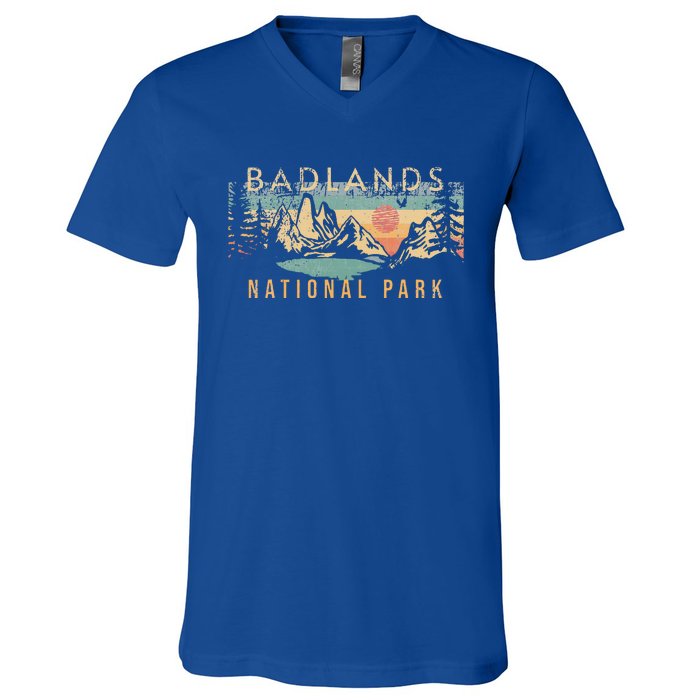 Badlands National Park V-Neck T-Shirt