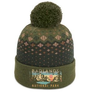 Badlands National Park The Baniff Cuffed Pom Beanie