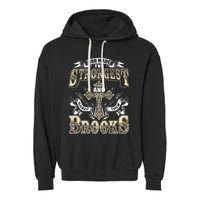 Brooks Name Personalized Brooks Last Name Garment-Dyed Fleece Hoodie