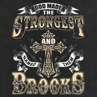 Brooks Name Personalized Brooks Last Name Garment-Dyed Fleece Hoodie