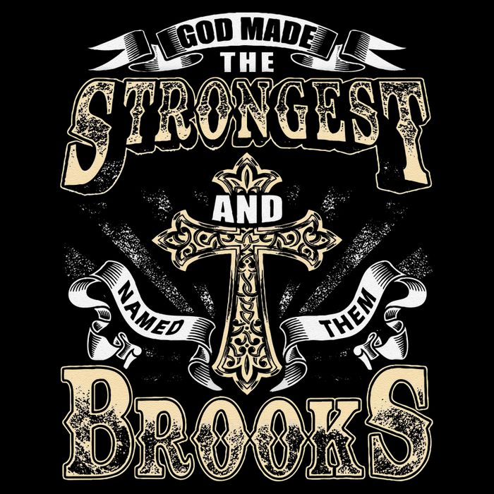 Brooks Name Personalized Brooks Last Name Apron