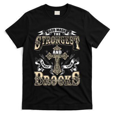 Brooks Name Personalized Brooks Last Name T-Shirt