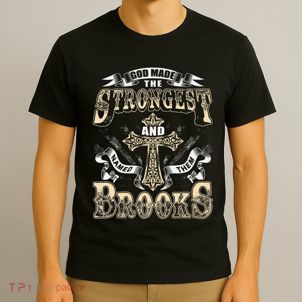 Brooks Name Personalized Brooks Last Name T-Shirt
