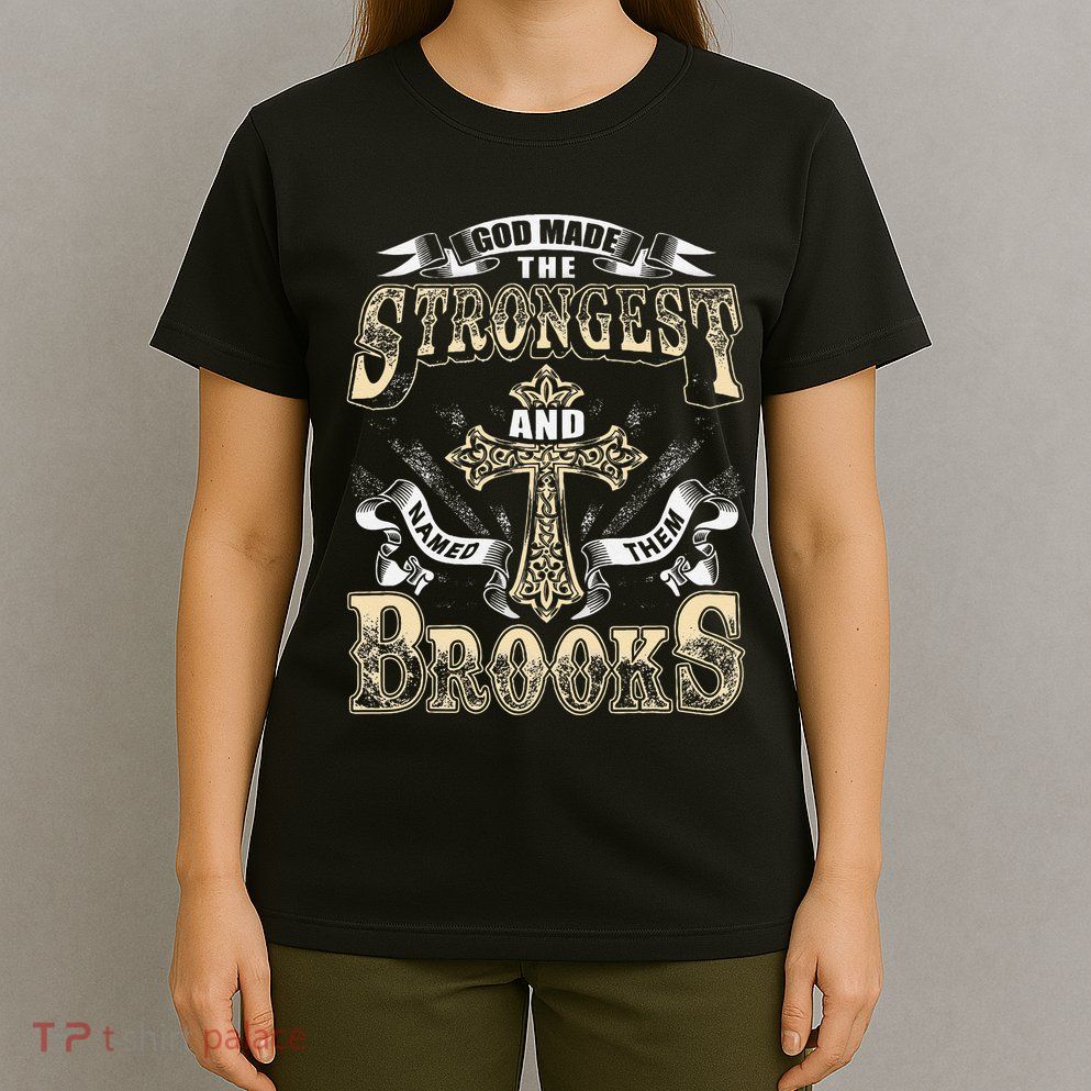 Brooks Name Personalized Brooks Last Name T-Shirt