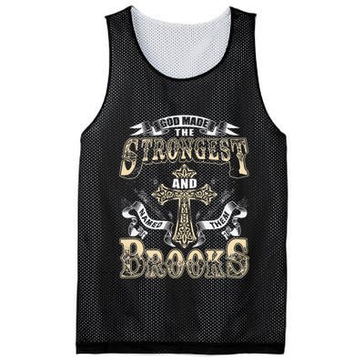 Brooks Name Personalized Brooks Last Name Mesh Reversible Basketball Jersey Tank