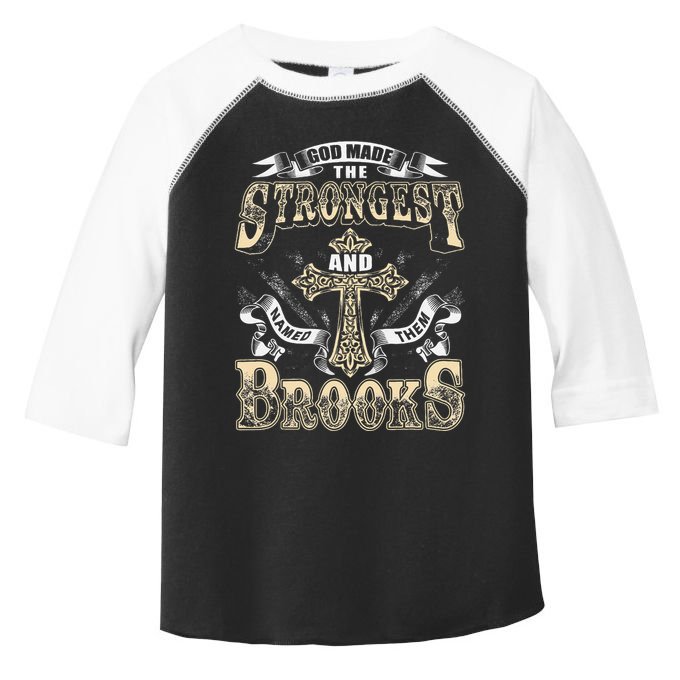 Brooks Name Personalized Brooks Last Name Toddler Fine Jersey T-Shirt
