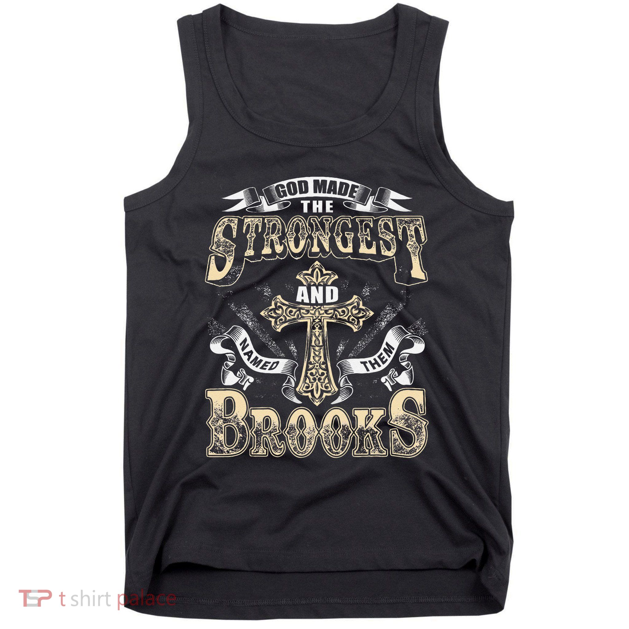 Brooks Name Personalized Brooks Last Name Tank Top