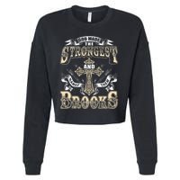 Brooks Name Personalized Brooks Last Name Cropped Pullover Crew