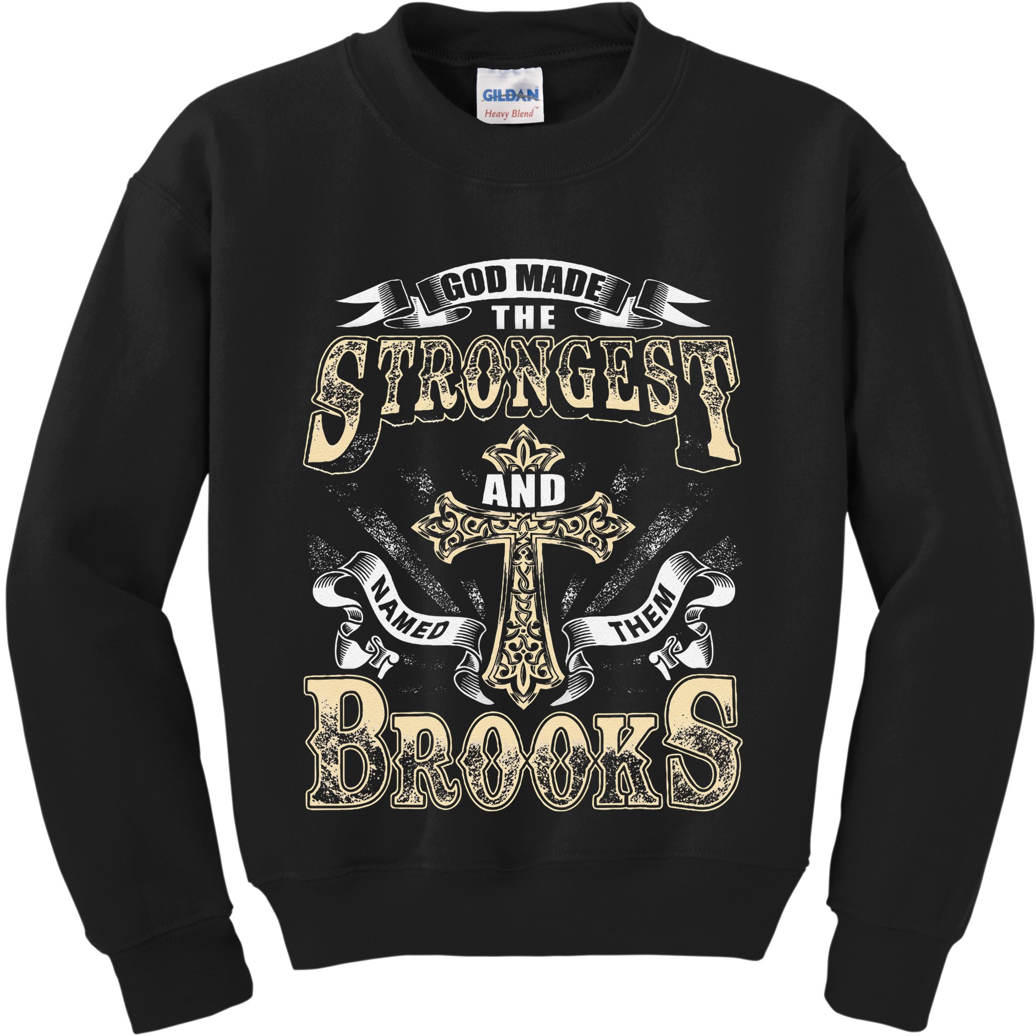 Brooks Name Personalized Brooks Last Name Kids Sweatshirt