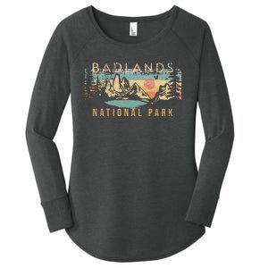 Badlands National Park Women's Perfect Tri Tunic Long Sleeve Shirt