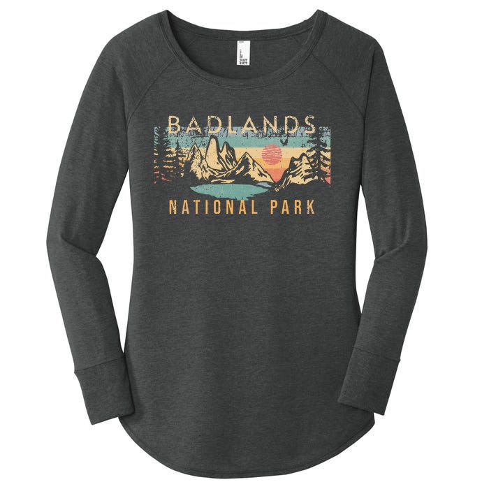 Badlands National Park Women's Perfect Tri Tunic Long Sleeve Shirt