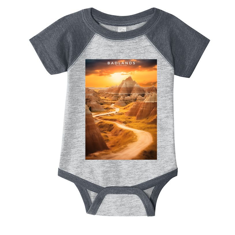 Badlands National Park Photographic Infant Baby Jersey Bodysuit