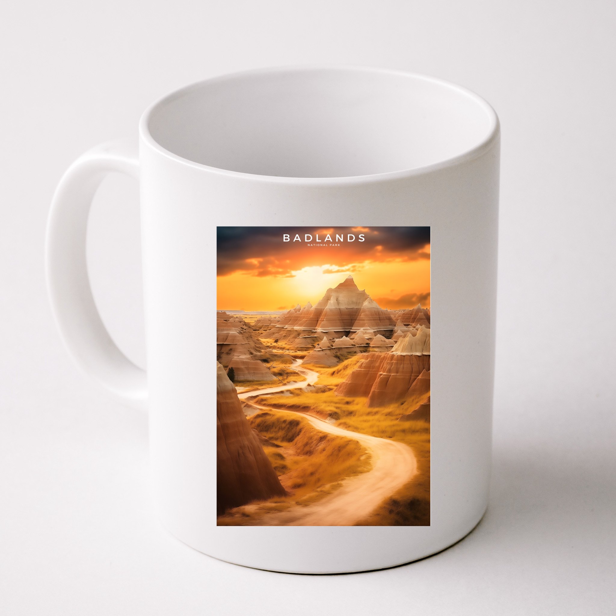 Badlands National Park Photographic Mug