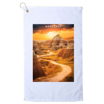 Badlands National Park Photographic Golf Towel