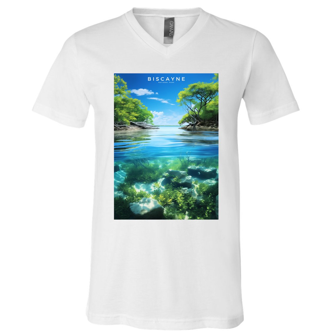 Biscayne National Park Photographic V-Neck T-Shirt