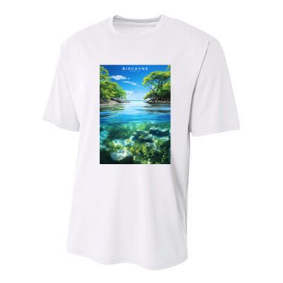 Biscayne National Park Photographic Youth Performance Sprint T-Shirt