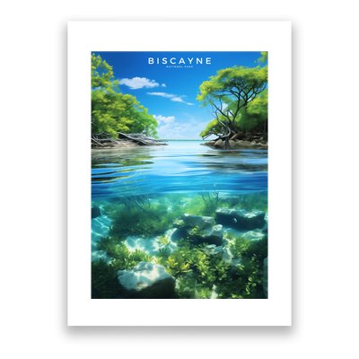 Biscayne National Park Photographic Poster