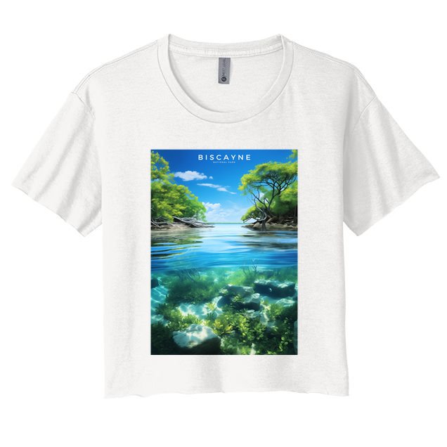 Biscayne National Park Photographic Crop Top