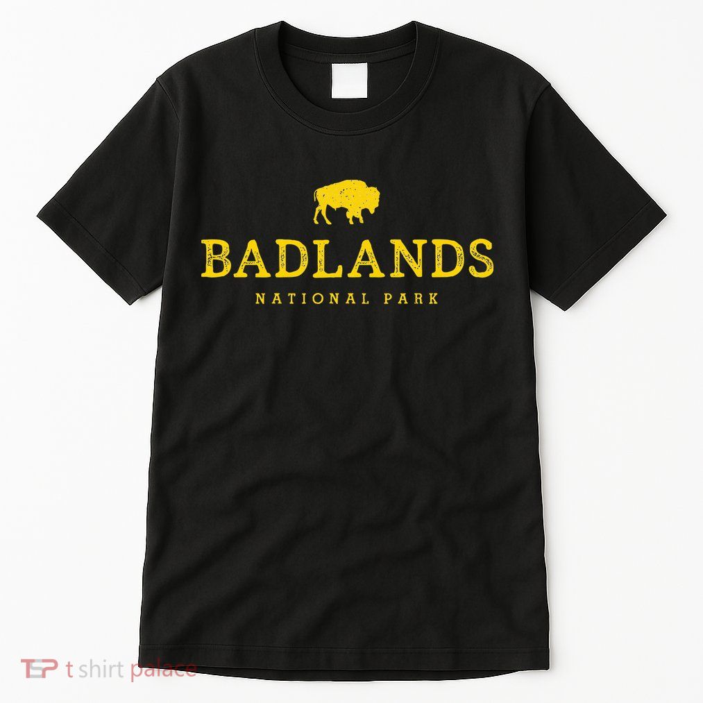 Badlands National Park Bison South Dakota Buffalo Souvenir Tall T-Shirt