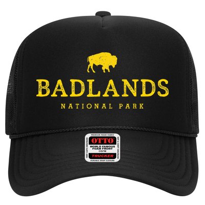 Badlands National Park Bison South Dakota Buffalo Souvenir Trucker Hat