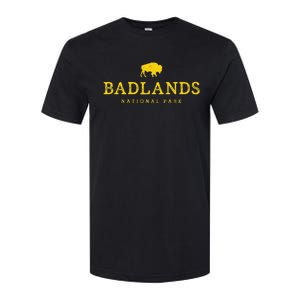 Badlands National Park Bison South Dakota Buffalo Souvenir Softstyle CVC T-Shirt