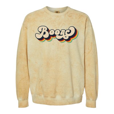 Boone Name Personalized Surname First Name Boone Colorblast Crewneck Sweatshirt