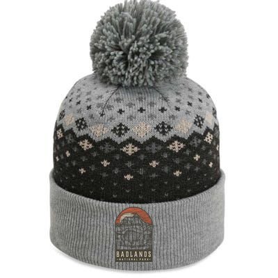 Badlands National Park The Baniff Cuffed Pom Beanie