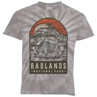 Badlands National Park Kids Tie-Dye T-Shirt