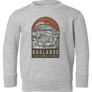 Badlands National Park Toddler Sweatshirt