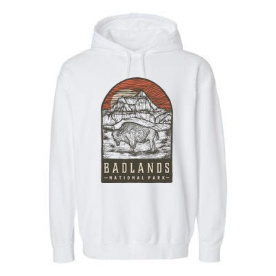 Badlands National Park Garment-Dyed Fleece Hoodie