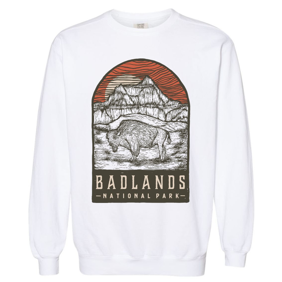 Badlands National Park Garment-Dyed Sweatshirt