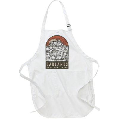 Badlands National Park Full-Length Apron With Pockets