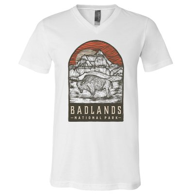 Badlands National Park V-Neck T-Shirt