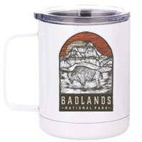 Badlands National Park 12 oz Stainless Steel Tumbler Cup