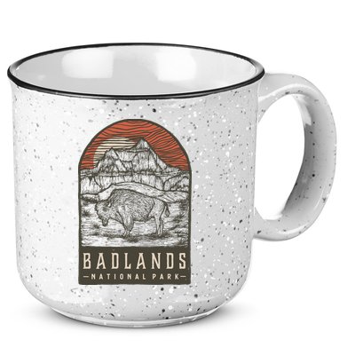 Badlands National Park 15oz Campfire Ceramic Mug