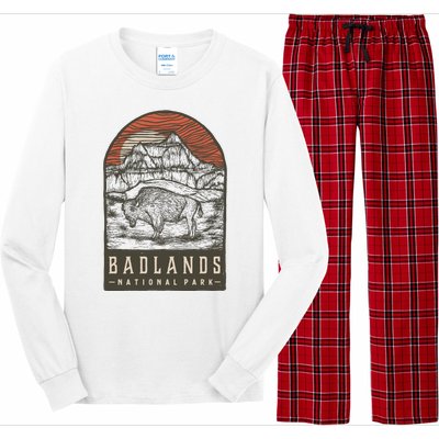 Badlands National Park Long Sleeve Pajama Set