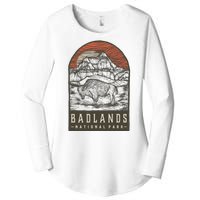 Badlands National Park Women's Perfect Tri Tunic Long Sleeve Shirt